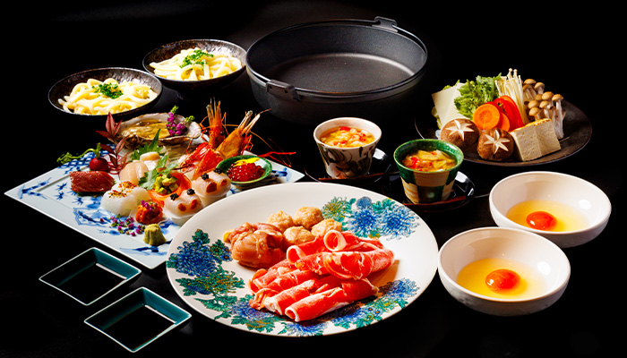 PINのラム会席コース