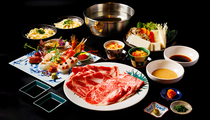 しゃぶしゃぶ極上会席コース