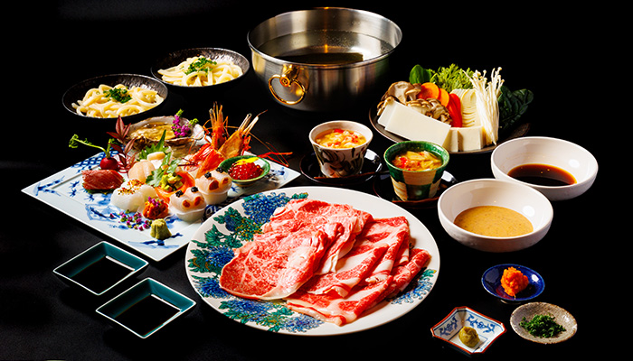 しゃぶしゃぶ特上会席コース