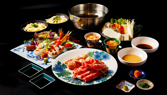 しゃぶしゃぶラム会席コース