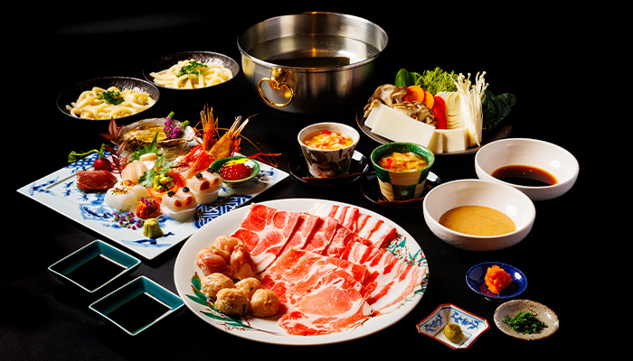 しゃぶしゃぶ豚会席コース