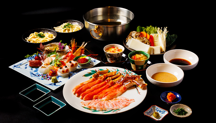 蟹きんき会席コース